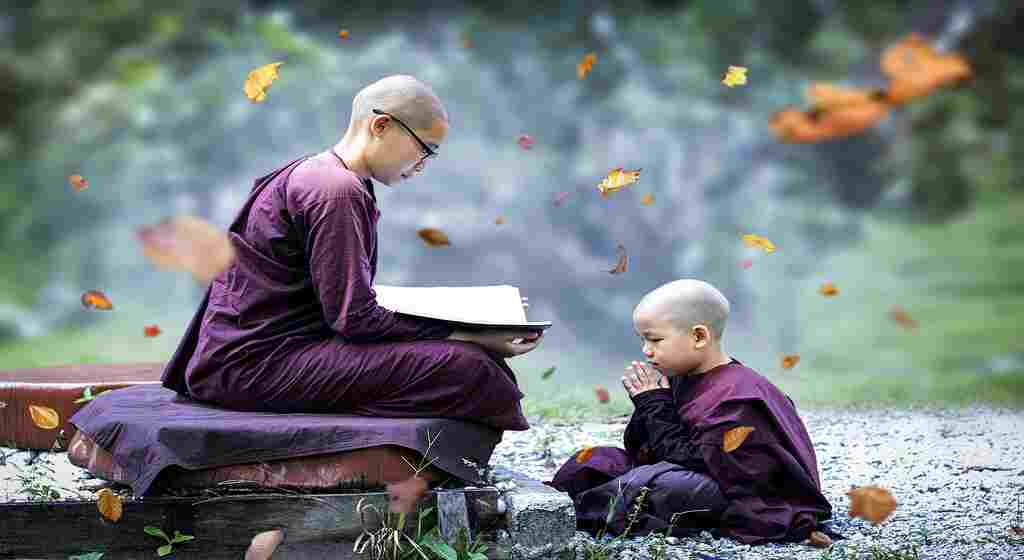 Buddhism greatly influences the Indian religion